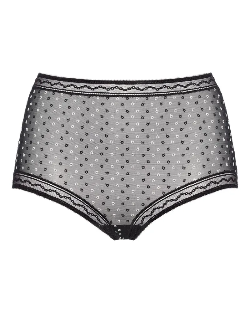 Eres Party Slip mit hohem Bund - Schwarz Schwarz