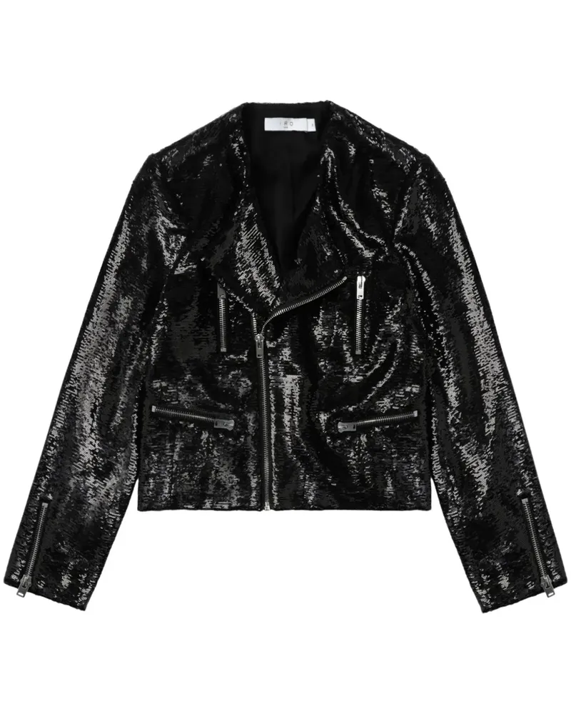 IRO Luzia Bikerjacke - Schwarz Schwarz