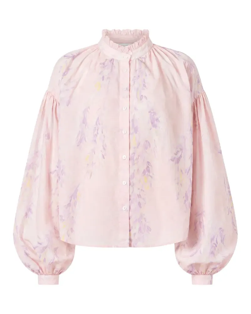 Thierry Colson Slava floral-print shirt - Rosa Rosa