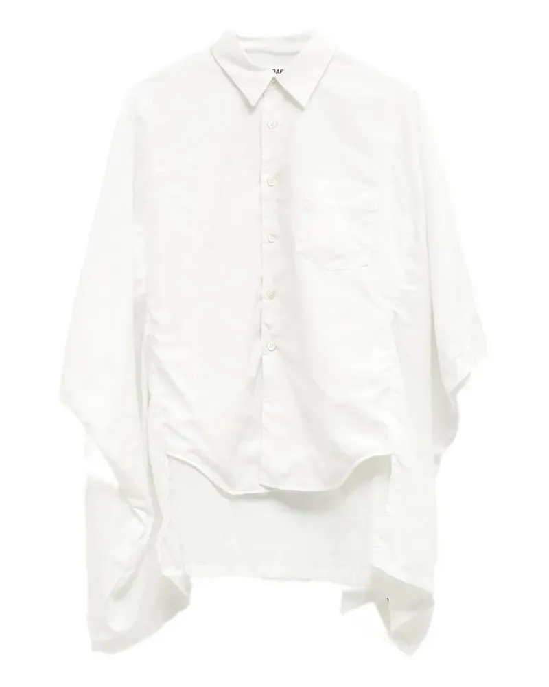 Comme des Garçons T-Shirt im Layering-Look - Weiß Weiß