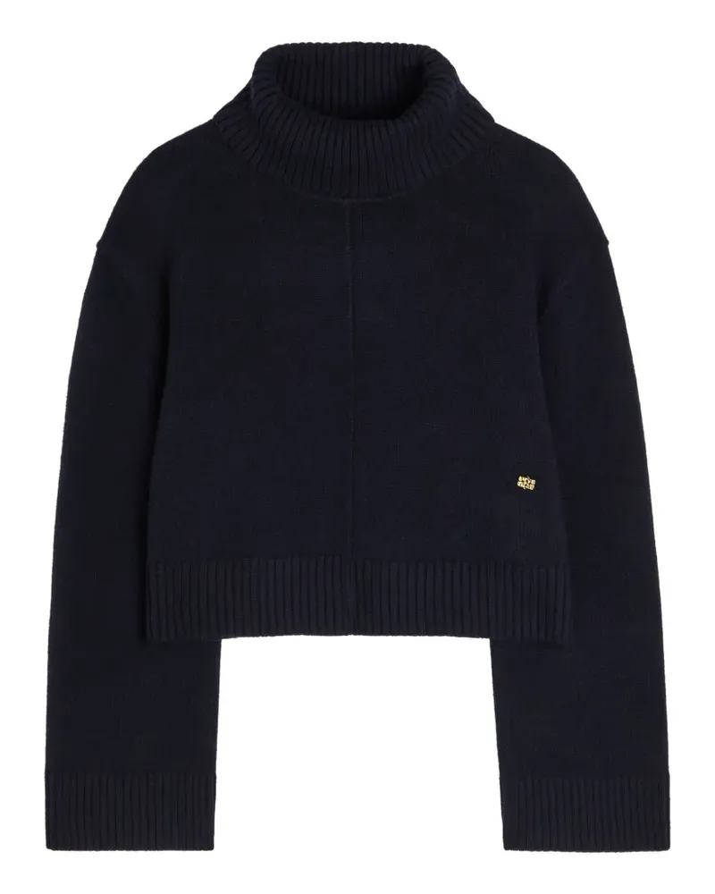 Ganni turtleneck sweater - Blau Blau