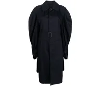 Twisted Trenchcoat mit Puffärmeln