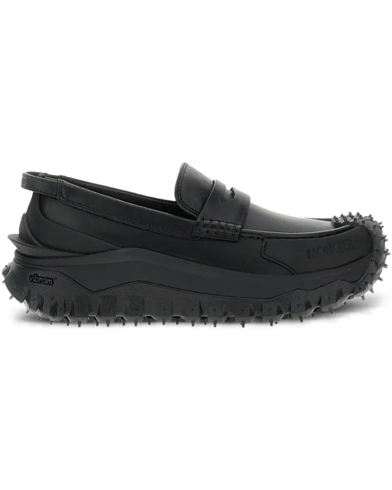 Moncler Penny-Loafer - Schwarz Schwarz