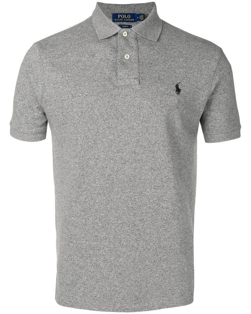 Ralph Lauren Poloshirt mit Logo - Grau Grau