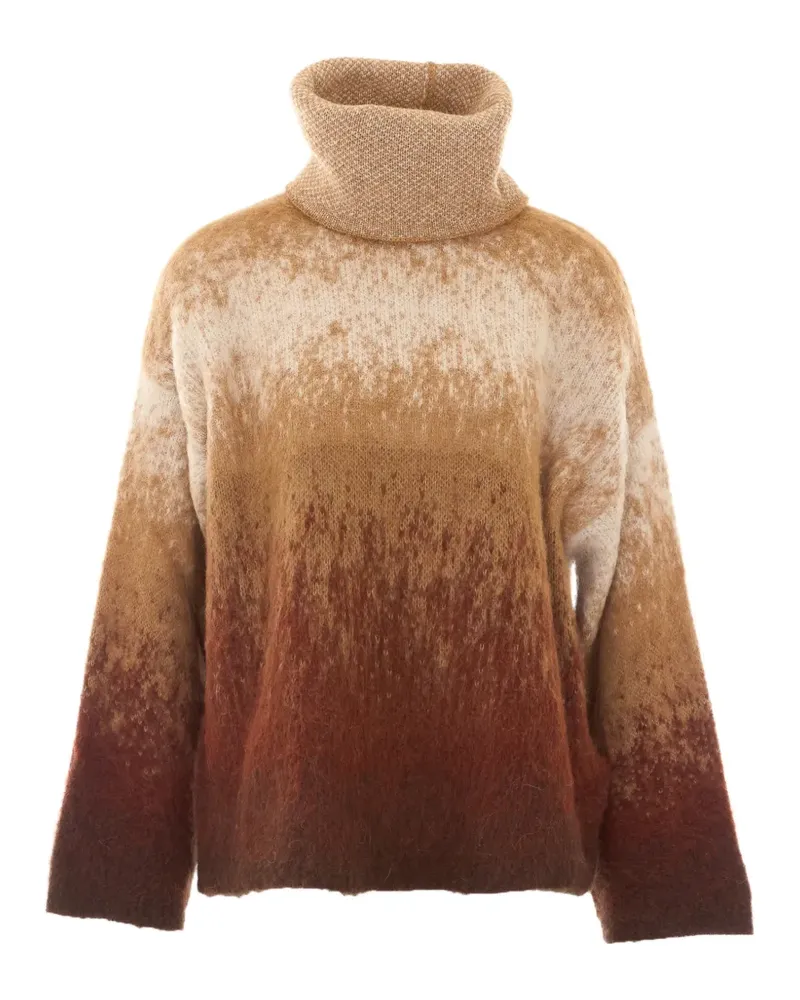 Liu Jo high-neck sweater - Braun Braun