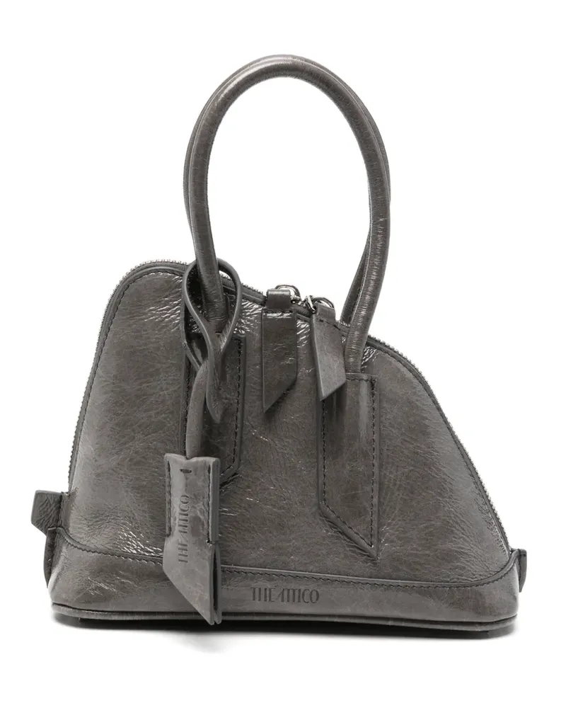 ATTICO Mini Sant Ambroeus Tote Bag - Grau Grau