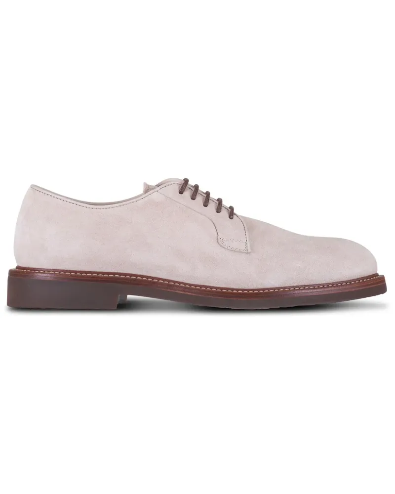 Brunello Cucinelli Klassische Derby-Schuhe - Nude Nude