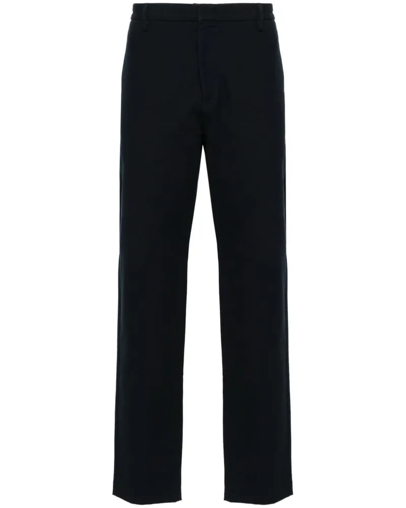Emporio Armani Hose mit Logo-Schild - Blau Blau