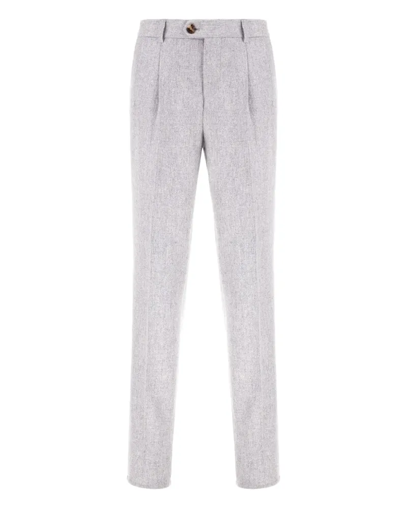 Brunello Cucinelli Hose mit Bundfalten - Grau Grau