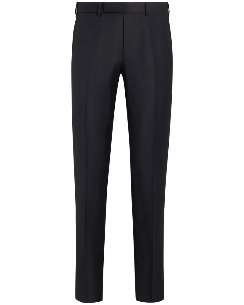 Ermenegildo Zegna Klassische Hose - Schwarz Schwarz