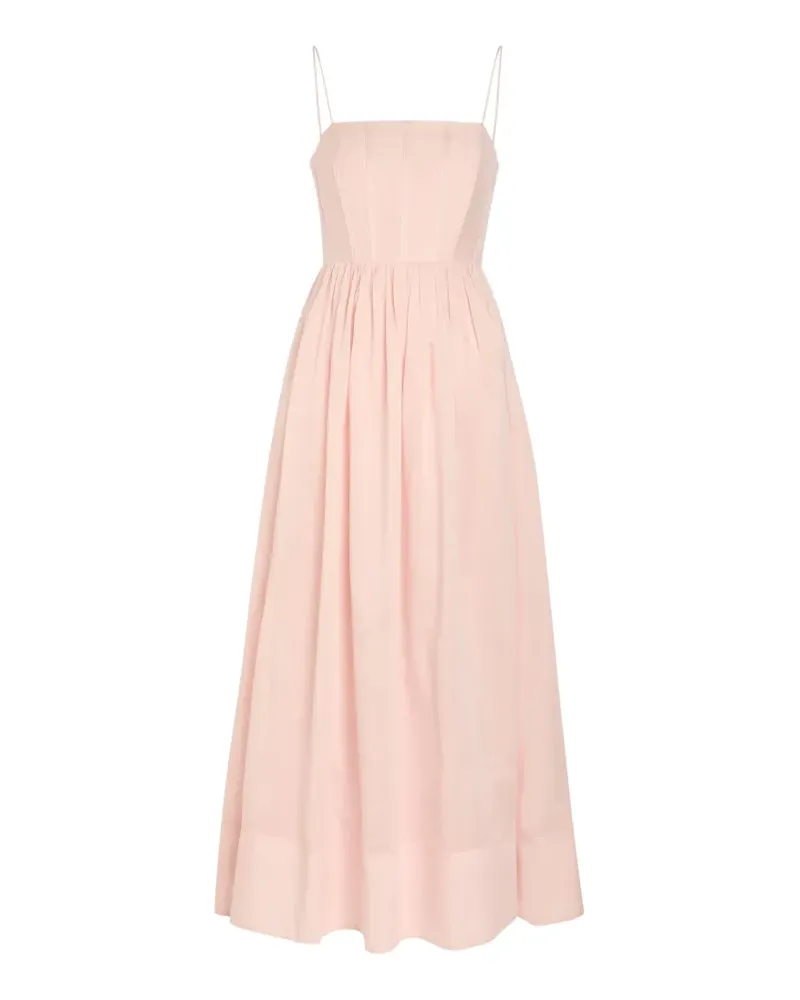 Aje. Ausgestelltes Rosie Midikleid - Rosa Rosa