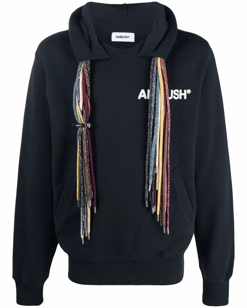 AMBUSH Sweatshirt mit Kordelzügen - Blau Blau