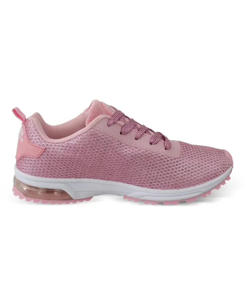 Philipp Plein Mesh-Sneakers mit Glitter - Rosa Rosa