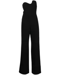 Alexis Schulterfreier Paoli Jumpsuit Schwarz