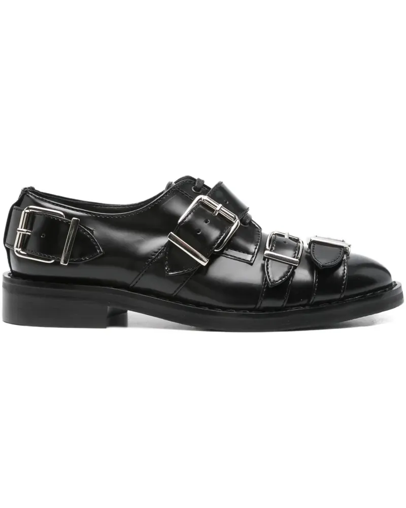 Simone Rocha Derby-Schuhe mit Schnallen - Schwarz Schwarz