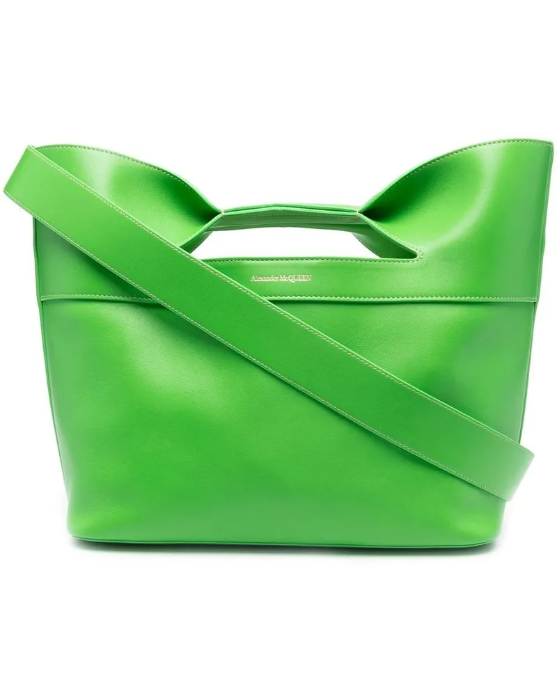 Alexander McQueen The Bow Handtasche - Grün Grün