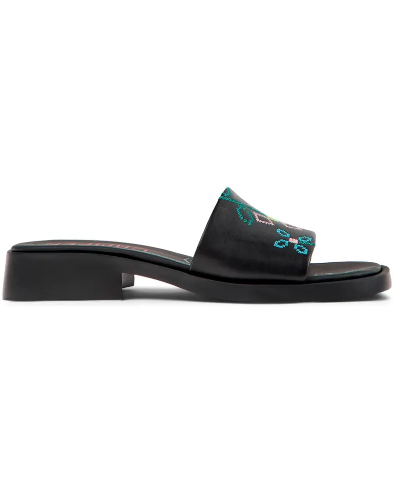 Camper x Twins Dana Mules - Schwarz Schwarz