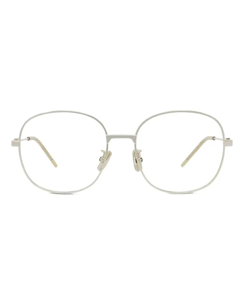 Givenchy Brille mit rundem Gestell - Silber Silber