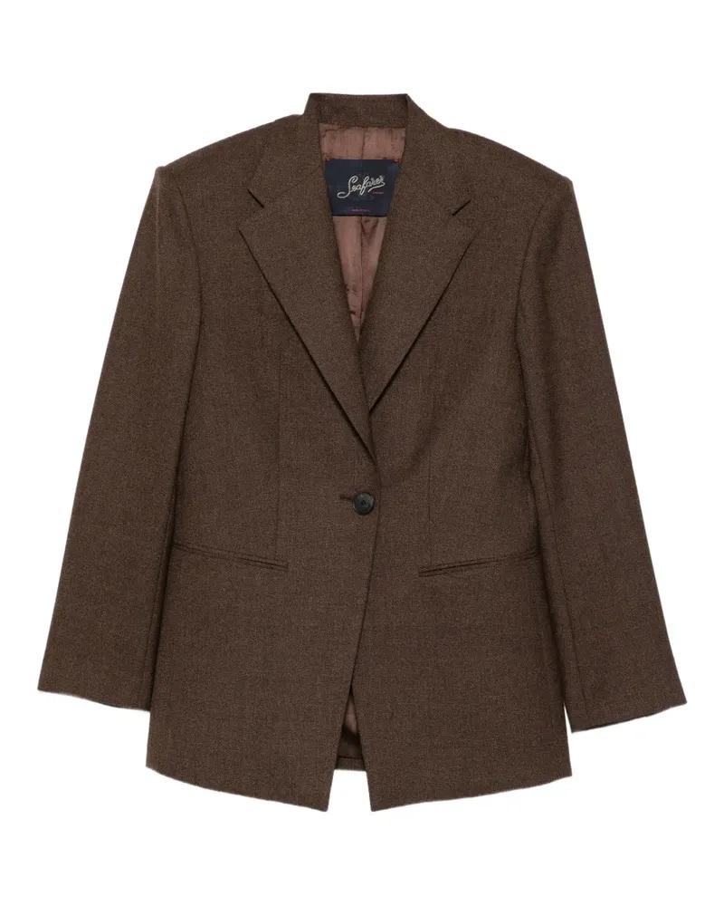 Seafarer Astro notched-lapels blazer - Braun Braun