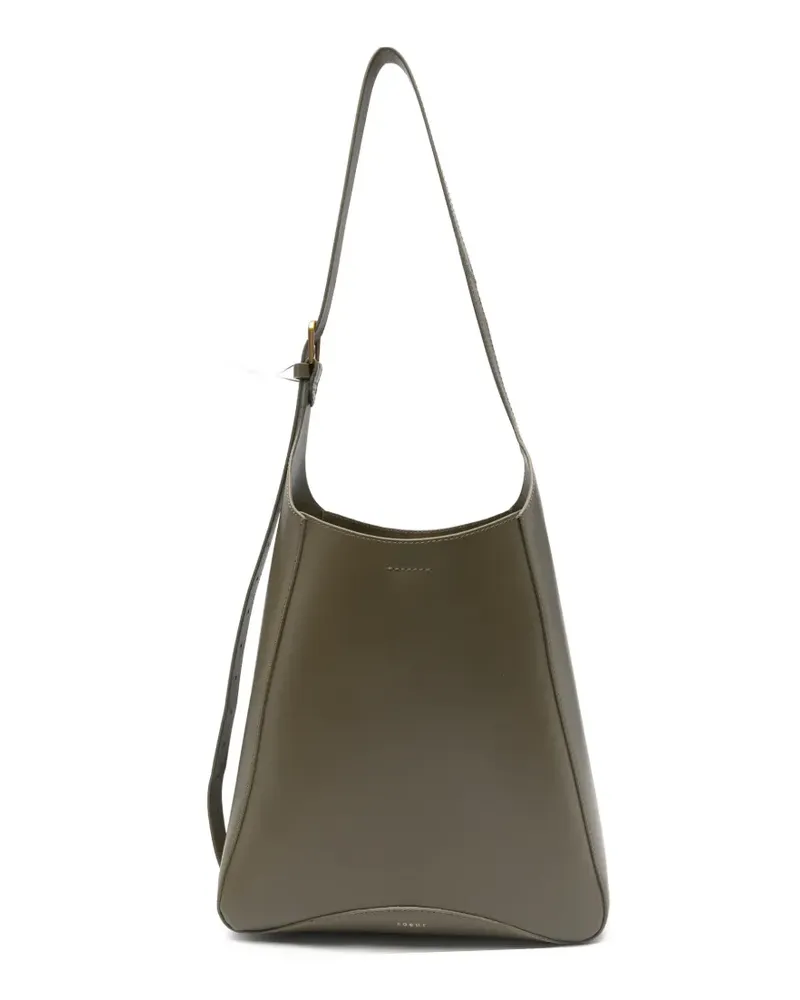 Soeur Uma leather shoulder bag - Grün Grün