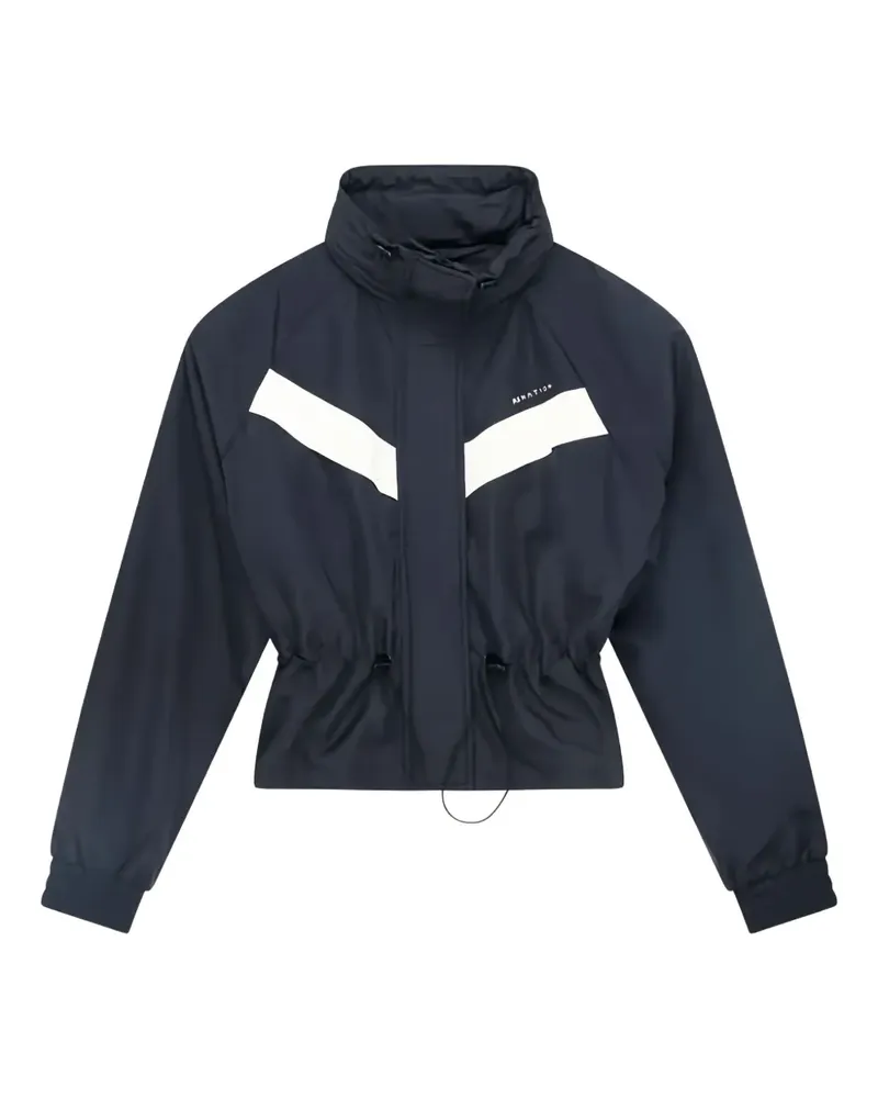 P.E. NATION Shelter Jacke mit Zickzackdetail - Blau Blau
