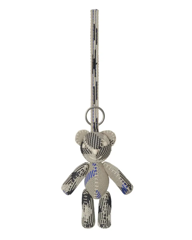 Burberry Thomas Bear Anhänger - Grau Grau