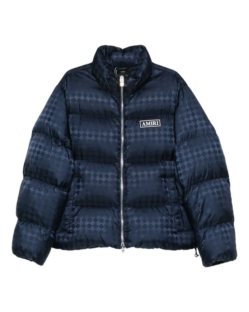 Amiri MA Quad jacquard puffer jacket - Blau Blau