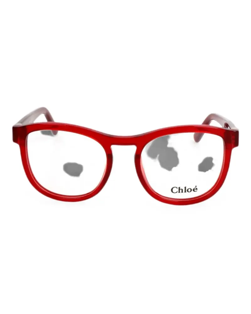 Chloé Brille mit rundem Gestell - Rot Rot