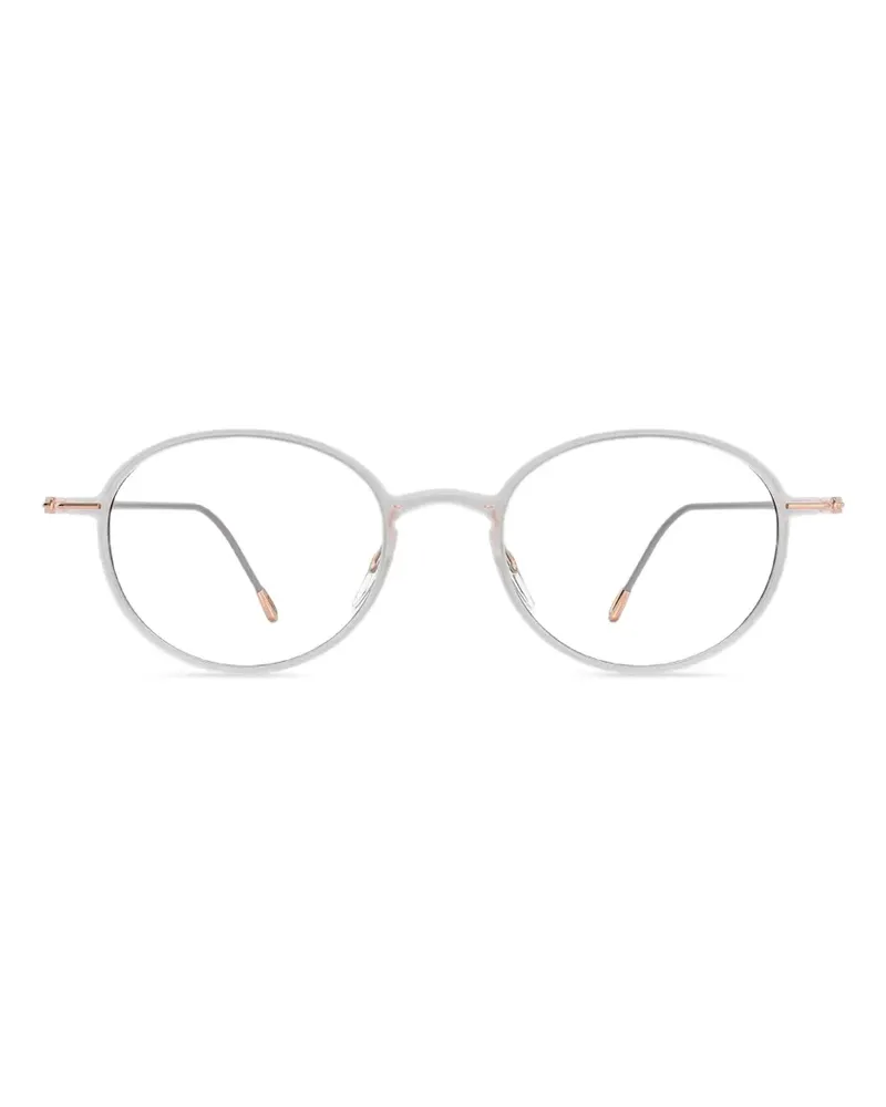 Silhouette Lite Spirit round-frame glasses - Grau Grau