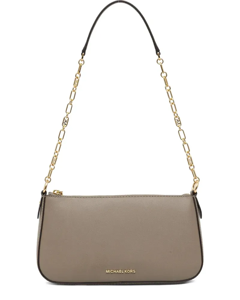 Michael Kors Kleine Schultertasche mit Kettenriemen - Nude Nude