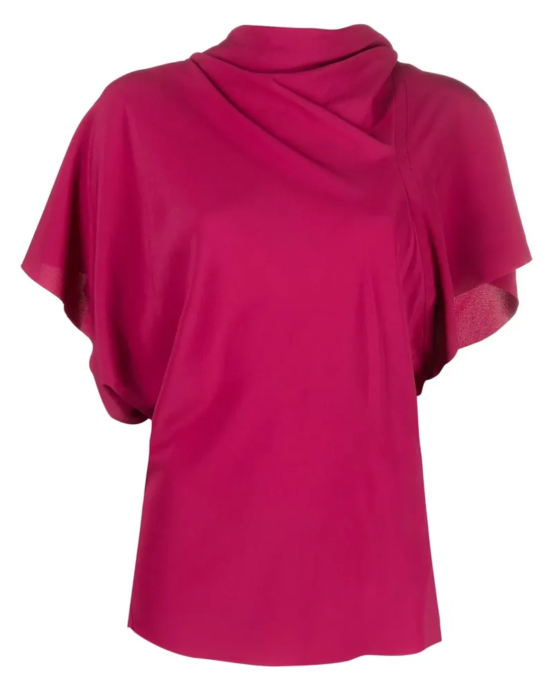 Rick Owens Drapiertes Oberteil - Rosa Rosa