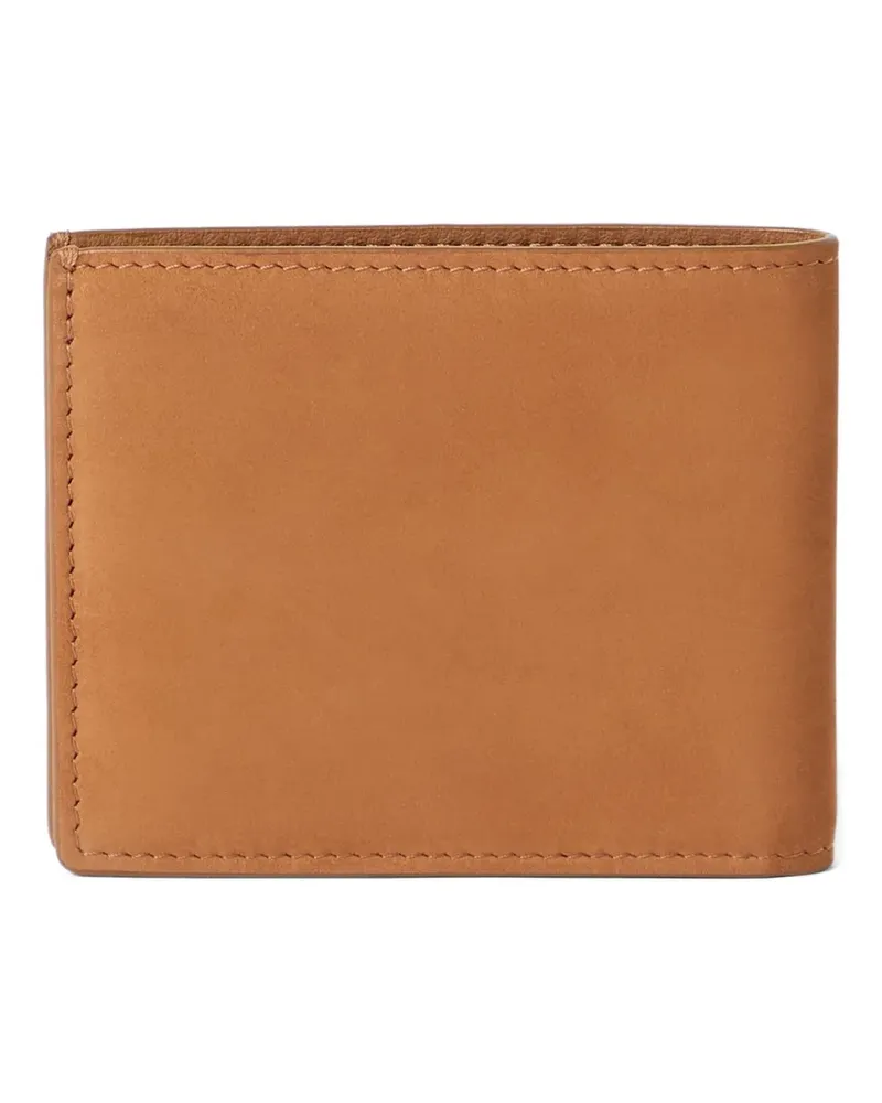 Brunello Cucinelli Portemonnaie mit Logo-Prägung - Braun Braun