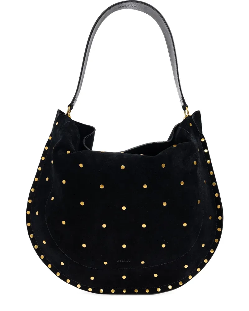 Isabel Marant Oskan Schultertasche - Schwarz Schwarz