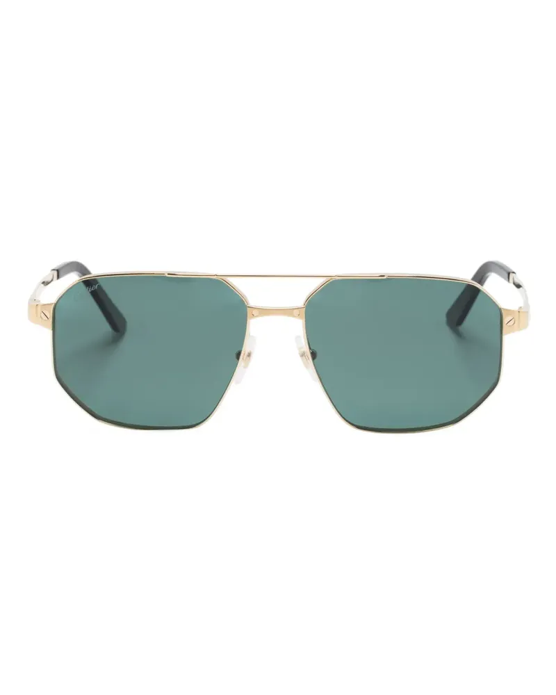 Cartier Santos de Cartier Pilotenbrille - Gold Gold