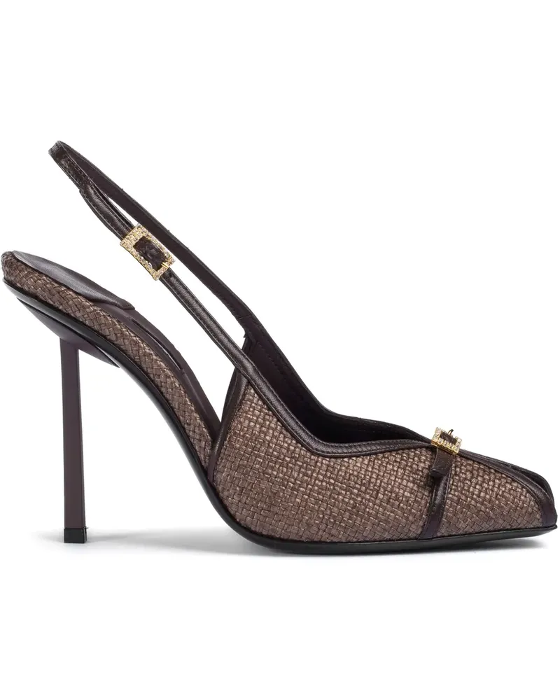 Le Silla Vittoria Pumps 100mm - Braun Braun