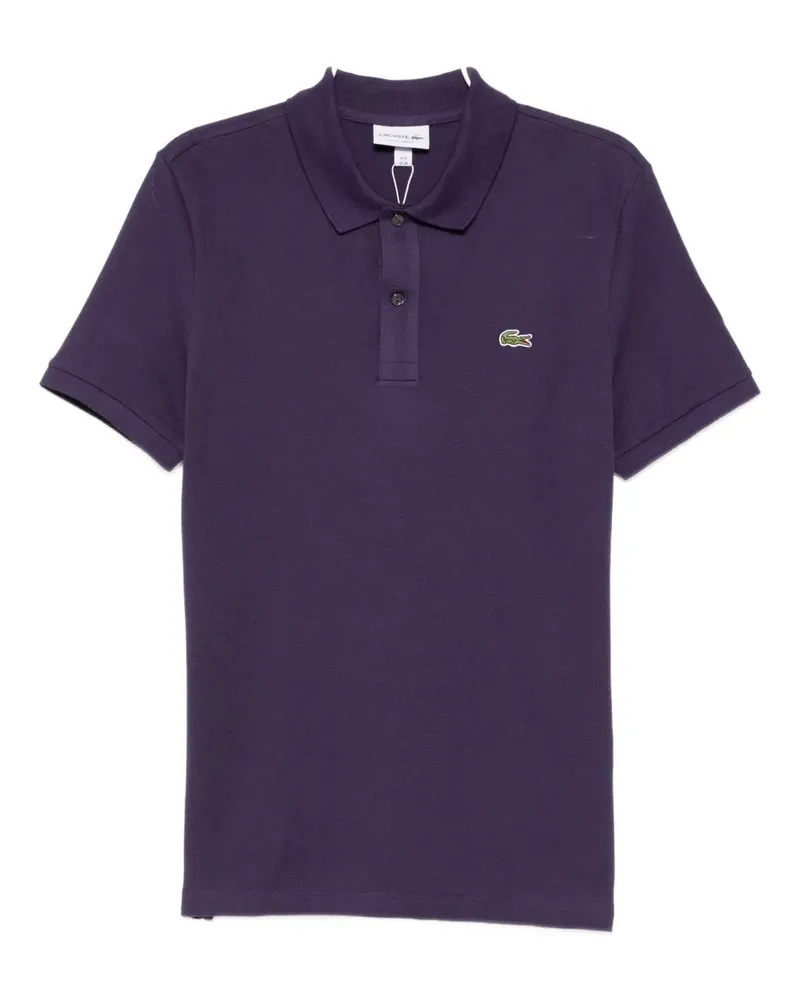 Lacoste Poloshirt mit Logo-Stickerei - Violett Violett