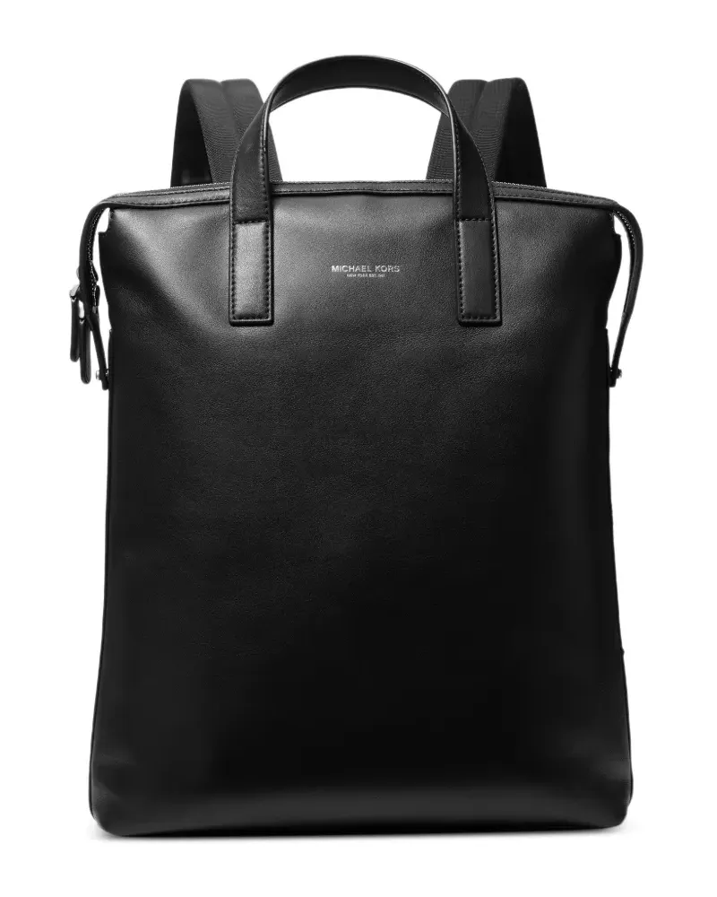 Michael Kors Nicholas Rucksack aus Leder - Schwarz Schwarz