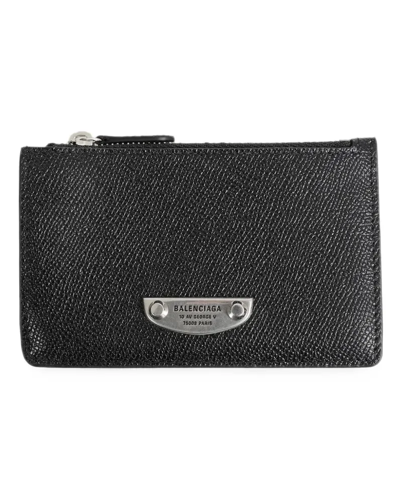 Balenciaga Le City Uptown Kartenetui mit Münzfach - Schwarz Schwarz