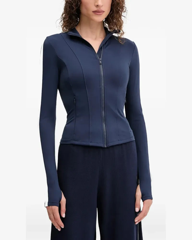 P.E. NATION zip-up sweatshirt - Blau Blau