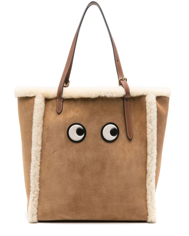 Anya Hindmarch Kleine N/S Tote Bag Nude