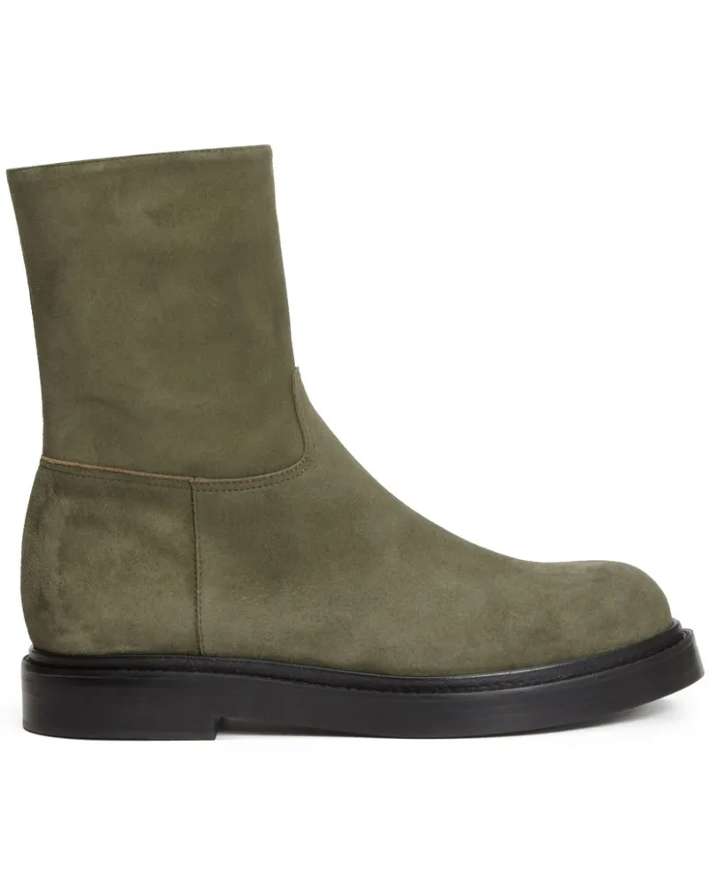 Fabiana Filippi Stiefel aus Wildleder - Grün Grün