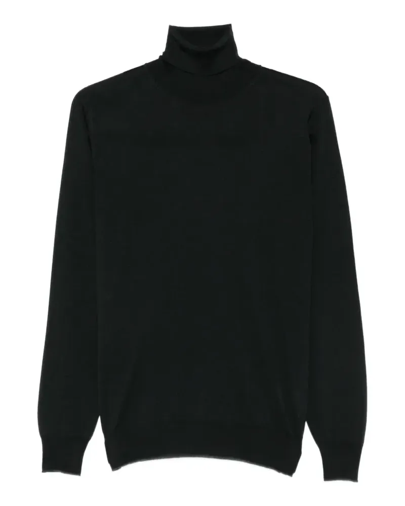 Filippo de Laurentiis Langärmeliger Rollkragenpullover - Grün Grün
