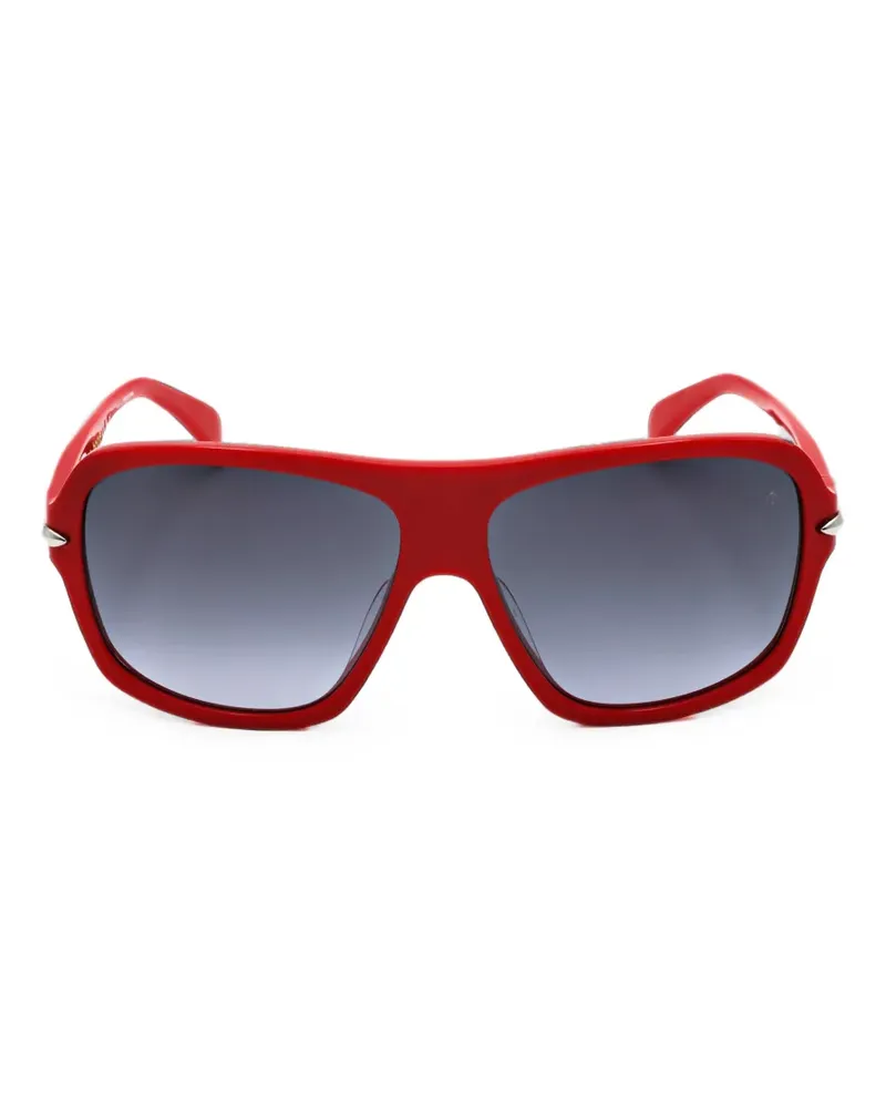Rag & Bone Getönte Pilotenbrille - Rot Rot
