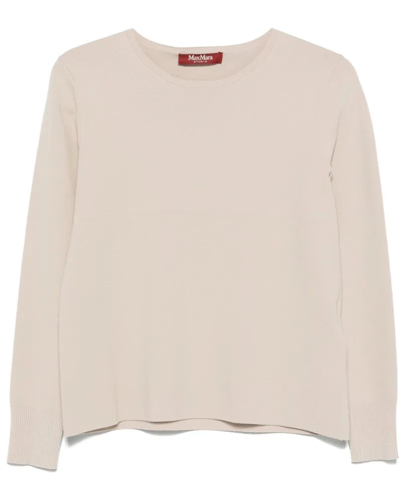 Max Mara Poker Pullover - Nude Nude