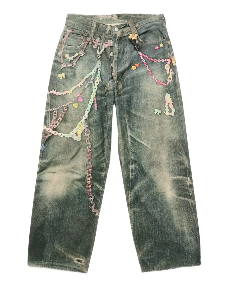 Acne Studios loose-fit jeans 1981 - Blau Blau