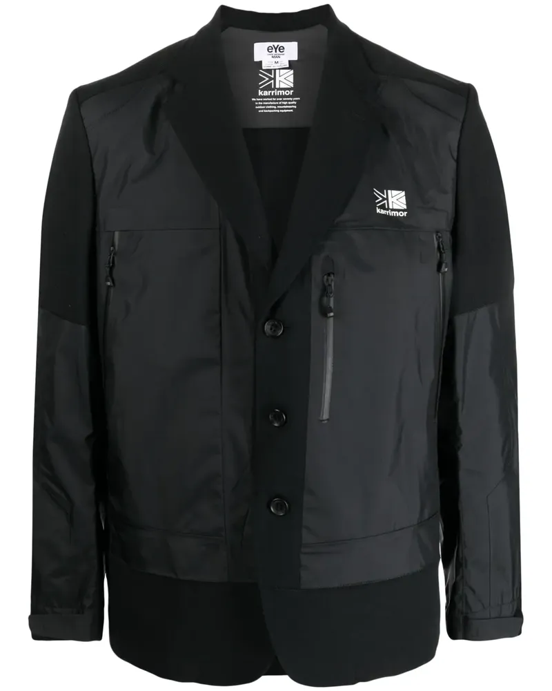 Junya Watanabe x Karrimor Sakko im Layering-Look - Schwarz Schwarz