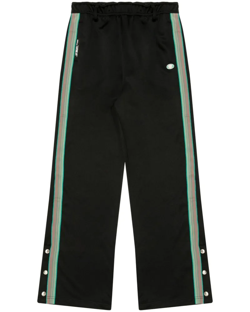 BAPE Jogginghose mit Streifendetail - Schwarz Schwarz