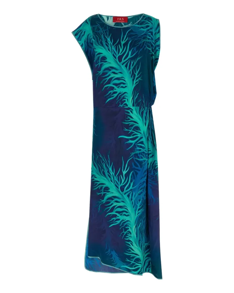 For Restless Sleepers Briseide draped dress - Blau Blau