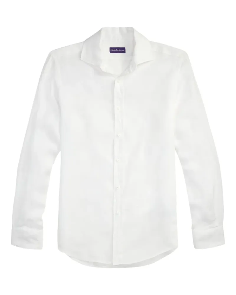 Ralph Lauren Hemd aus Leinen - Weiß Weiß