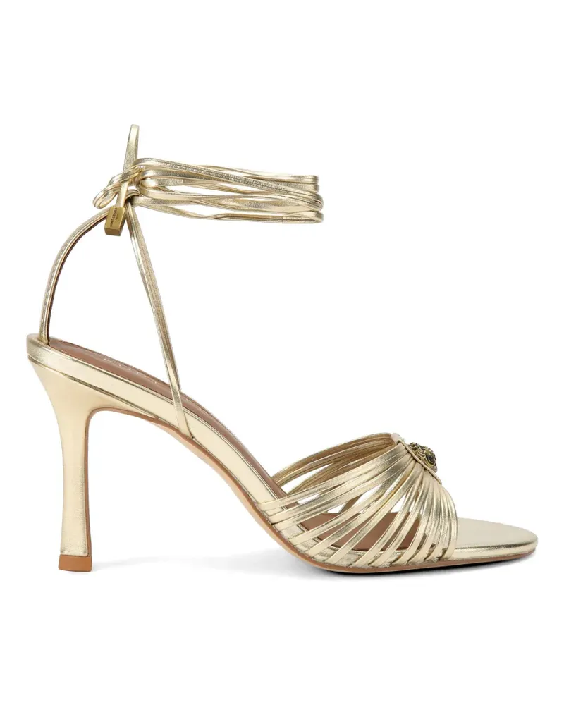 Kurt Geiger Sandalen aus Leder 90mm - Gold Gold